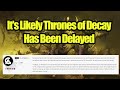 Has Thrones of Decay Been Delayed? - Total War Warhammer 3