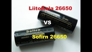 Sofirn VS LiitoKala. Самые емкие аккумуляторы 26650 AliExpress.