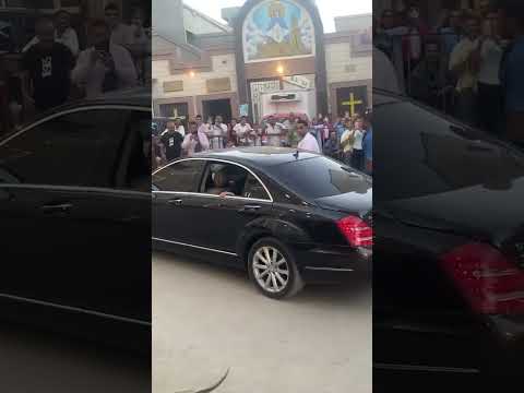 عودة البابا تواضروس الثاني الي دير السيدة العذراء بدرنكة