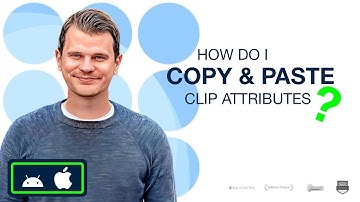 Copy and Pasting Clip Attributes is Easy in LumaFusion!