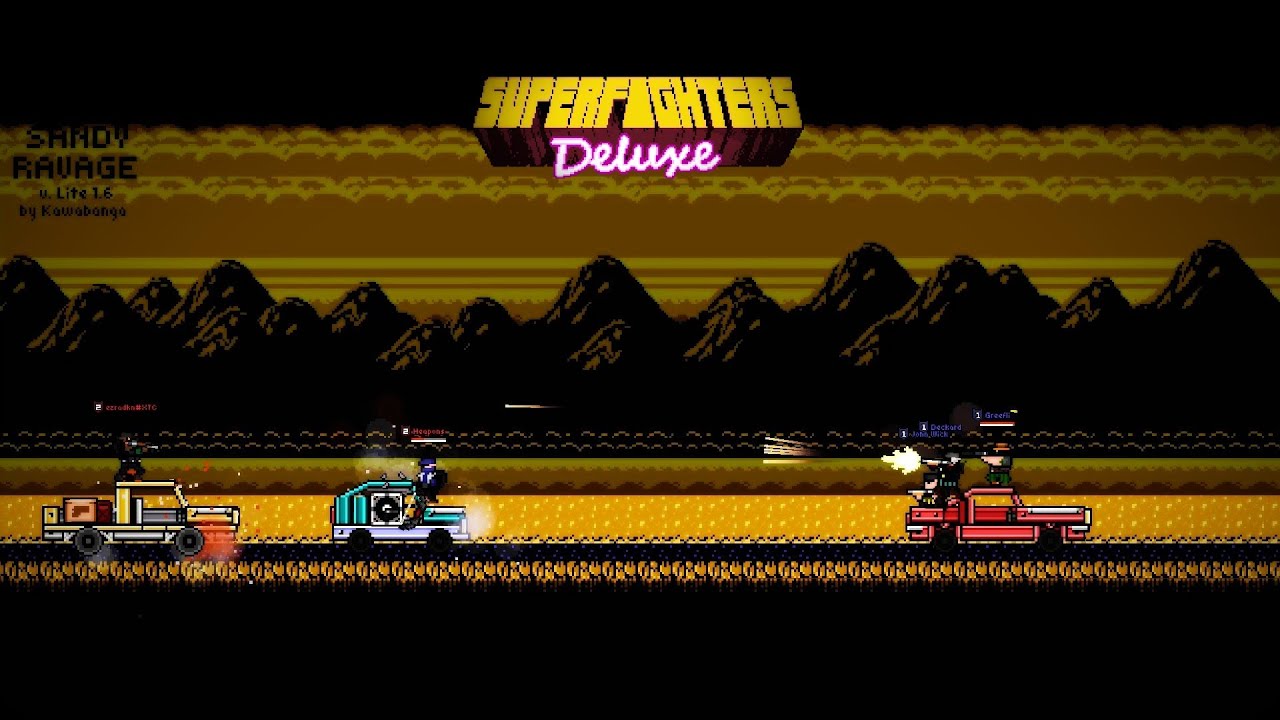 Superfighters Deluxe multiplayer with scripts - YouTube