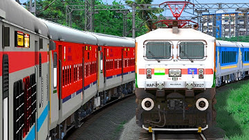 TRAINS HIGH SPEED PERFECT CROSSING | RAIL | BUMPY RAILROAD Train Simulator | Railworks | NTG GAMING