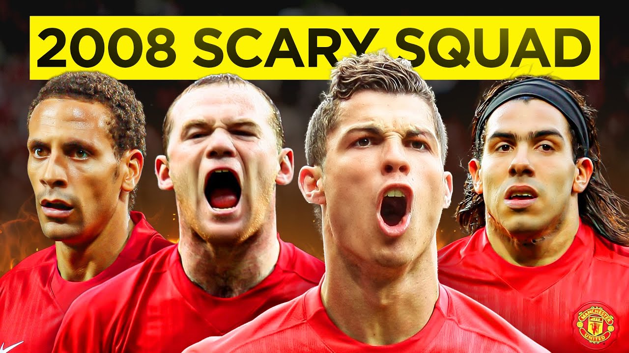 This 2008 Man United SQUAD was SCARY good