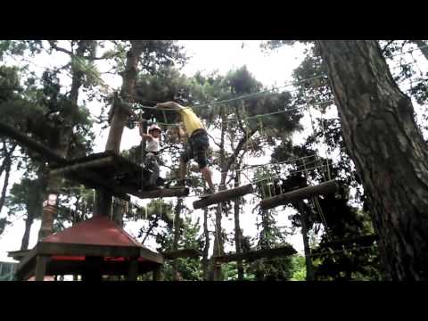 თოკების პარკი ზოოპარკში