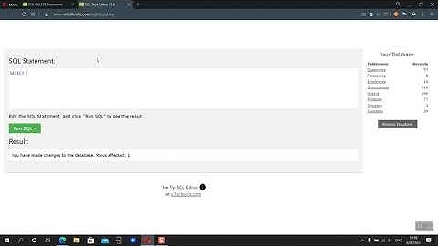 ภาษา SQL - ตอนที่ 12 - DELETE การลบข้อมูลในฐานข้อมูล