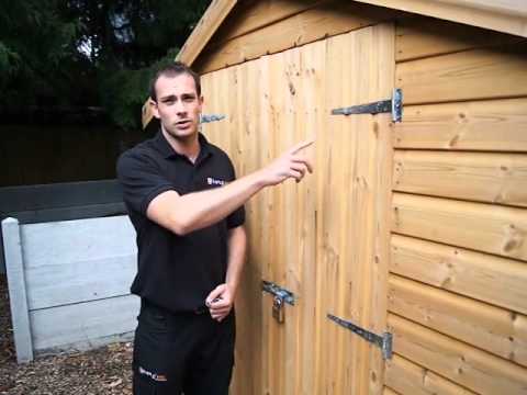 Keytek Security Tips - Shed/Out House Security - YouTube