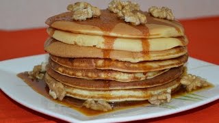 بان كيك سهل ولذيذ وناجح Pancakes