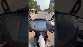 Race karega ?? 🥱@atherenergyl #ather450x #ather #electricscooter #ola #Biker #tvsiqube #iqube