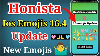 Honista New Emojis Update 2023 | New Ios emojis update | Honista New Update | Honista New Features | screenshot 2