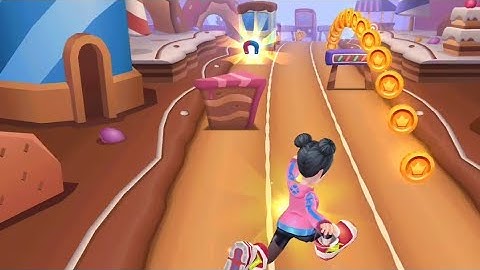 Subway Princess Runner 2022: Clown Character Run in CandyLand Location | Android/iOS Gameplay HD
