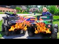 Power Wheels Monster Trucks | Kids Police | Videos for Kids