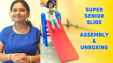 Playgro Super Senior Slide Review & Assembly | Garden Slide for Kids | #Preeti | Hashtag Preeti