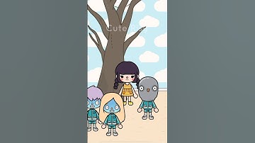 Playing squid game 😅😜 | Toca Boca story #shorts #tocaboca