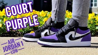 j1 court purple low