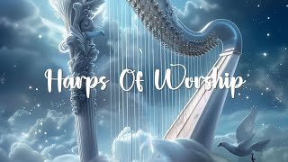 Harp worship Music | Heavenly Instruments Music Harp Music | Relaxing Harp Hymns