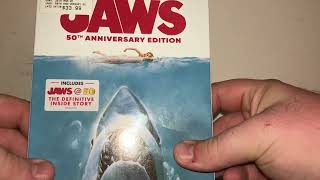 Jaws 50th Anniversary 4k blu ray unboxing