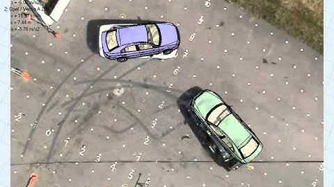 Virtual CRASH | Staged Collision Test 1 | Video 1