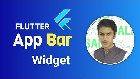 Flutter Tutorial - App Bar & Transparent App Bar