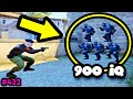 900 IQ SNEAKY SURPRISE BAIT! - CS:GO BEST ODDSHOTS #432