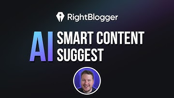 Smart Suggest - RightBlogger Tool Demo