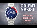 Orient MAKO II: reloj diver que revolucionó el mercado.