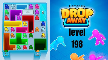 Drop Away level 198 Walkthrough Solution 