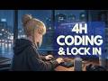 JUST BUILD 🚀 Coding Lofi | Deep Work Music with Rain Sounds