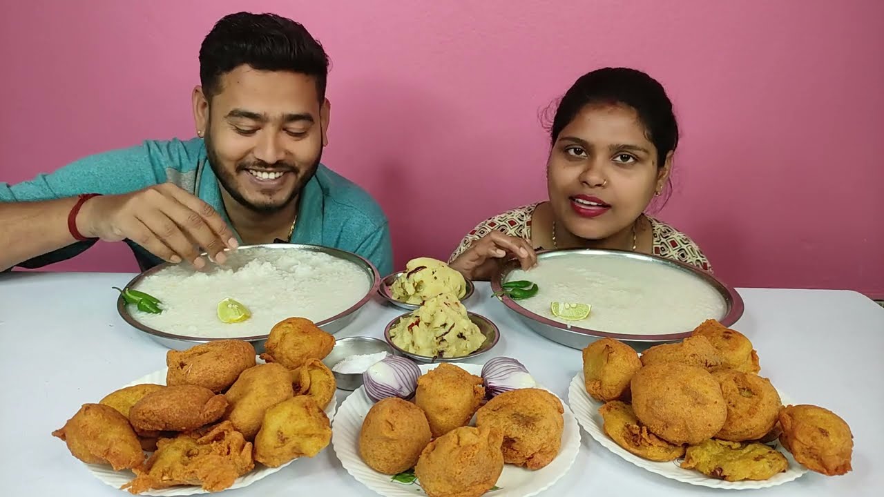 goromer surutey chop diye panta vater challenge korlam