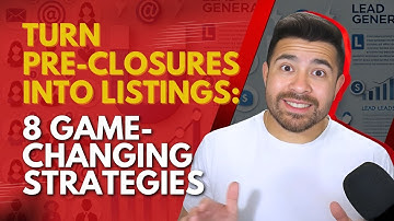Surprising Pre-Foreclosure Secrets to Boost Your Real Estate Listings