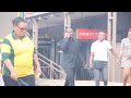 Stealing money in public prank