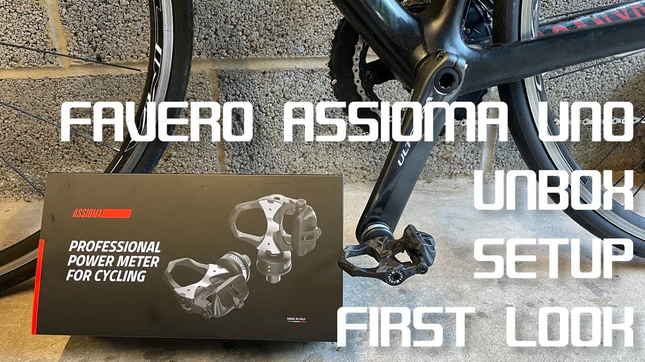 Favero Assioma Uno Power Meter Pedals - Unboxing | Setup | First Look