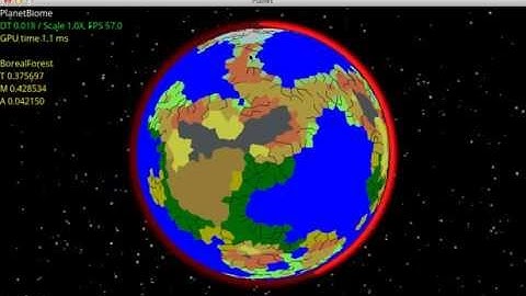 Map Generation on Spherical Planet – Part I
