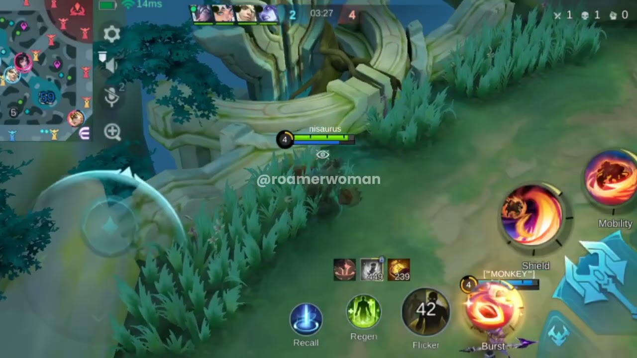 what if a GIRL plays JAWHEAD from MLBB ? 