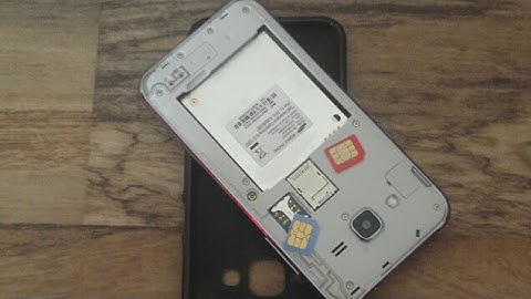 HOW TO INSERT SIM AND SD CARD ON SAMSUNG GALAXY J2 PRIME