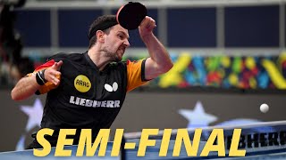 Timo Boll vs Mattias Falck | MS-SF | 2021 European Championships