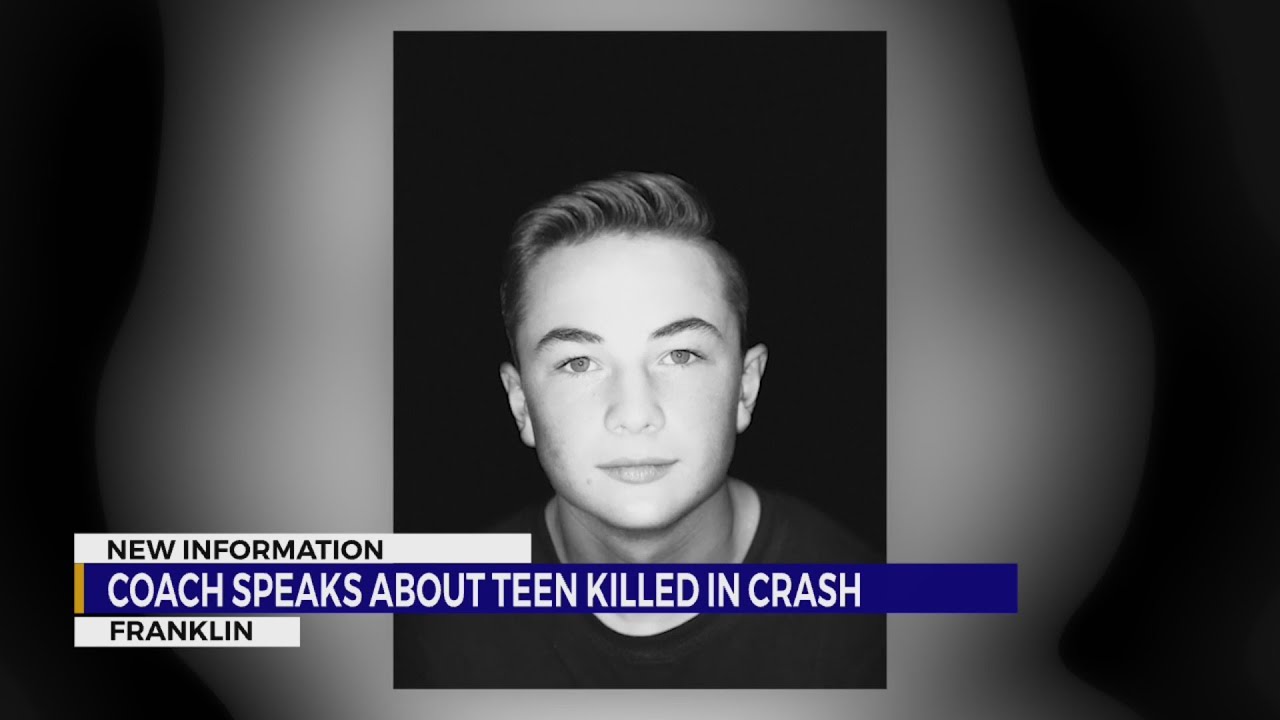 Coach remembers Franklin teen killed in ATV crash - YouTube