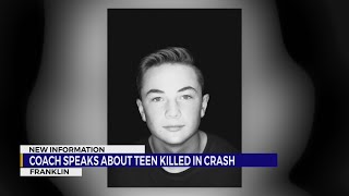 Coach remembers Franklin teen killed in ATV crash