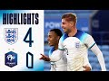 England U21 4-0 France U21 | Smith Rowe, Madueke, Ramsey &amp; Jones Run Rampant! | Highlights