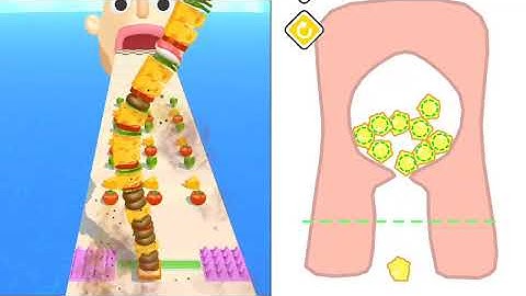 SANDWICH RUNNER 🆚 help monster tricky puzzle gameplay walkthrough mobile android iOS