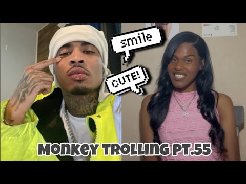 Funny TRANS Girl Trolling Trade Monkey App Trolling PT 55 