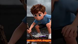 Boy Wonders If Sun Will Return After Stormy Day #shorts