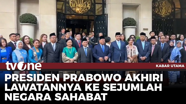 Agenda di Prancis Selesai, Presiden Prabowo Bertolak ke Tanah Air | Kabar Utama tvOne