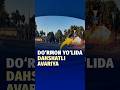 Toshkentda uchta xizmat motosikli ishtirokida yo‘l-transport hodisasi ro‘y berdi