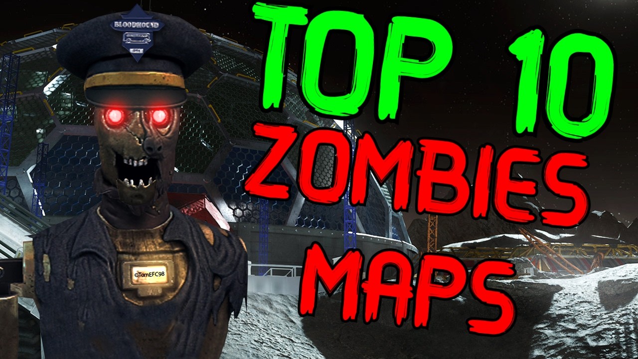 TOP 10 BEST MAPS IN COD ZOMBIES - YouTube