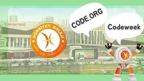 Code.org Codeweek | Robotik Kodlama Derslerimiz