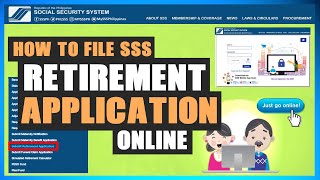 HOW TO FILE SSS RETIREMENT APPLICATION ONLINE screenshot 4