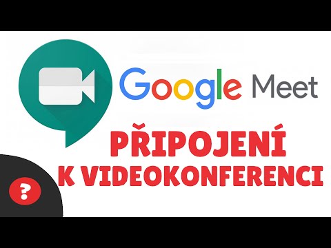 Jak se PŘIPOJIT k VIDEOKONFERENCI v GOOGLE MEET | Návod | CHROME | PC