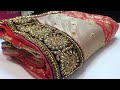 Imported fabric designer banarasi saree in stone work  zari work zarangsaree banarasisaree