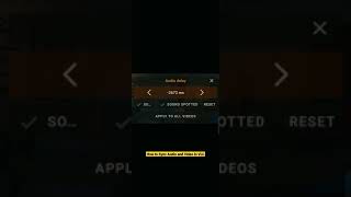 how to sync audio and video in vlc? #shorts #vlc #howto #android #trick