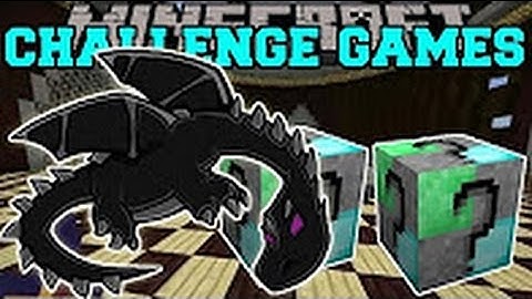 PopularMMOs PAT And JEN Minecraft ENDER COLOSSUS CHALLENGE GAMES Lucky Block Mod Modded Mini Game